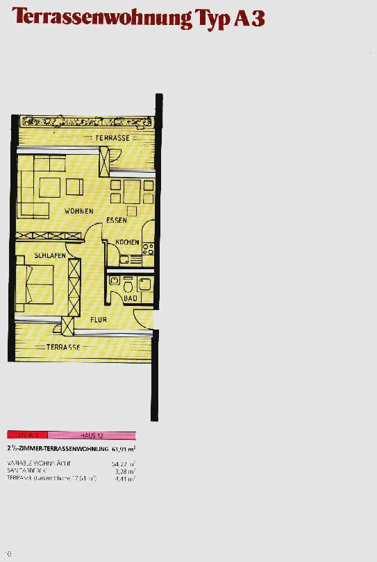 Terrassenwohnung Typ A3