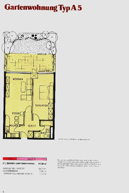 Terrassenwohnung Typ A5
