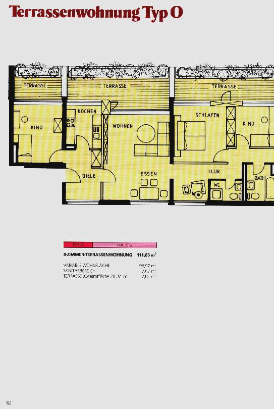 Terrassenwohnung Typ O
